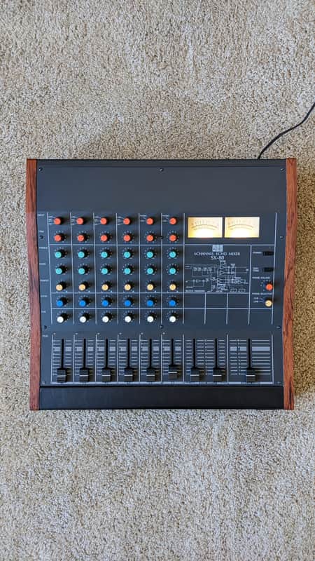 ADC SX-80 6 Channel Echo Mixer | Reverb