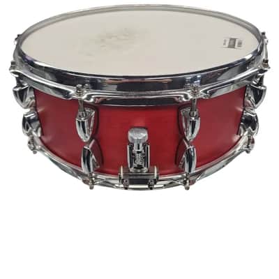 Yamaha TMS1455 Tour Custom 14x5.5" Snare Drum , Candy Apple Satin image 3