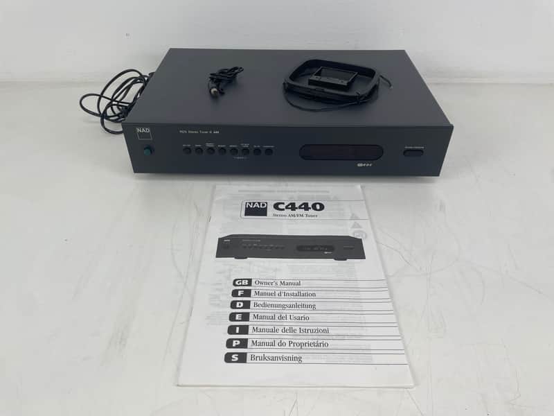 NAD - C440 - RDS Stereo Tuner - Inc. Manual, Antenna image 1