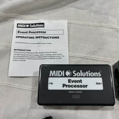 MIDI Solutions Event Processor, Pedal Controller & DoreMidi Host - Lot of Items image 2