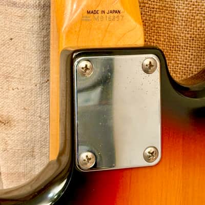 Fender MIJ Bass VI 1993 - Sunburst image 9