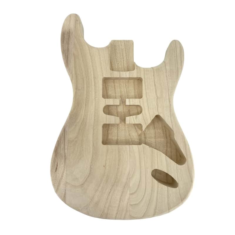 Electric Guitar Body Paulownia HSH Pickup Routing Lightweight Bolt-On Body for Guitar Projects Replacement DIY image 1