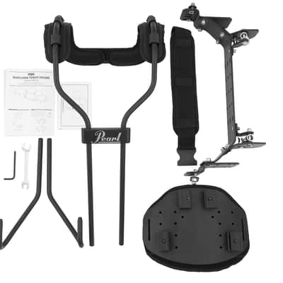 Pearl Air Frame CX Airframe 2 Carrier w/ CXBB1/B backbar and ACS Belt for Marching Tenor Set (CXT2) image 4