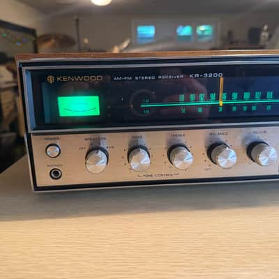 Kenwood KR-3200 Vintage Am Fm Stereo Receiver Amplifier Excellent Fresh Service image 5