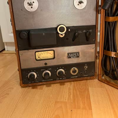 Ampex 601 & 620 - Reel-to-reel tape machine, amplifier and speaker - Please read description! image 3