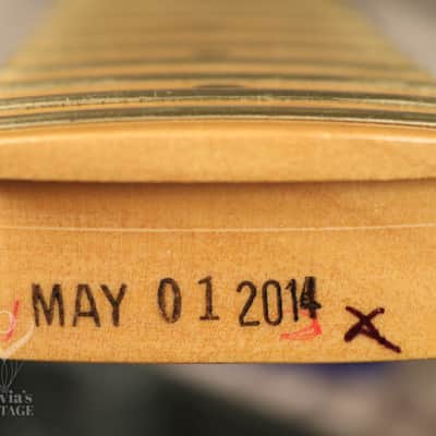 2014 Fender 60th Anniversary American Standard Stratocaster Aztec Gold image 22
