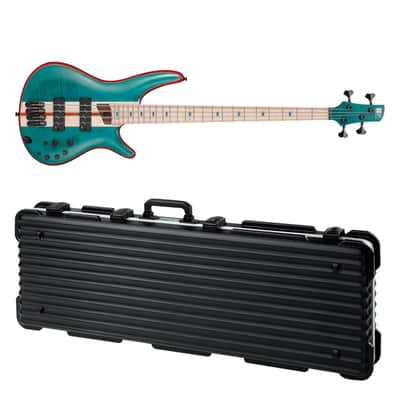 Ibanez SR1420B Premium Bass Guitar Caribbean Green Low Gloss + Ibanez Case SR 1420B CGL BRAND NEW image 1