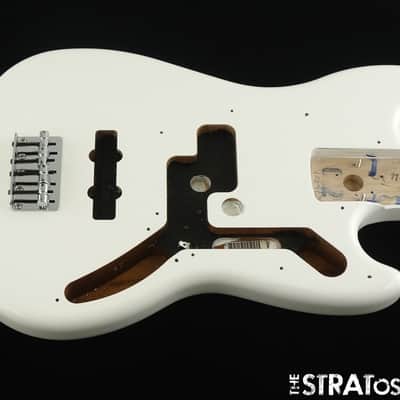 Fender Player II Mustang Bass PJ BODY & HARDWARE PJ Offset Polar White image 1
