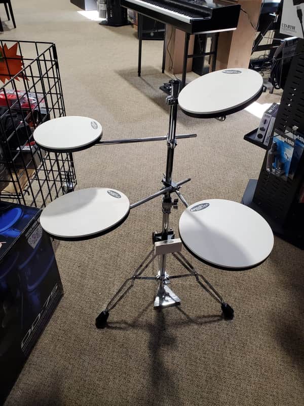 Used Drum Workshop Go Anywhere 5-Piece Set Practice Pad DWCPPADTS5 w/Pad Lock DWSMPADLK image 1
