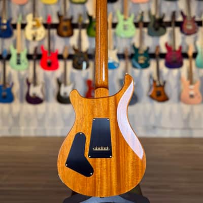 PRS Custom 24 "10 Top" - Carroll Blue/Natural Back - Mint image 6