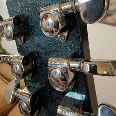 Special Ordered! M2M 2018 Gibson Custom Shop Les Paul Standard - Brilliant Brunswick Blue Sparkle - 60s Neck - P90s image 19