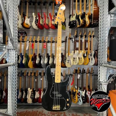 Fender   1981 American Precision P Bass Black True Vintage image 2