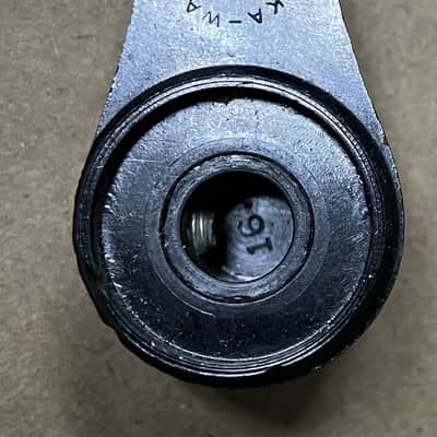Harmony/Silvertone- Jupiter H49 guitar Dakaware lever knob black '50s/'60s image 5