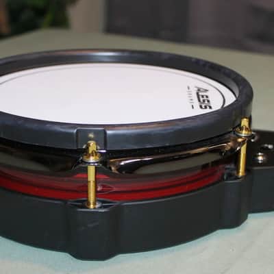 Alesis 8” Mesh Drum Pad Strata Core Red (Dual Zone) Prime Tom Truly excellent image 2