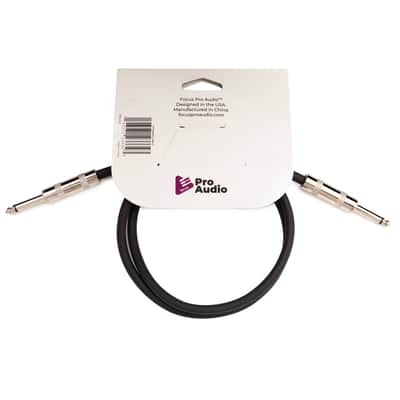 FocusProAudio 1/4-Inch to 1/4-Inch Speaker Cable (3-Feet, 14 Gauge Wire) image 3