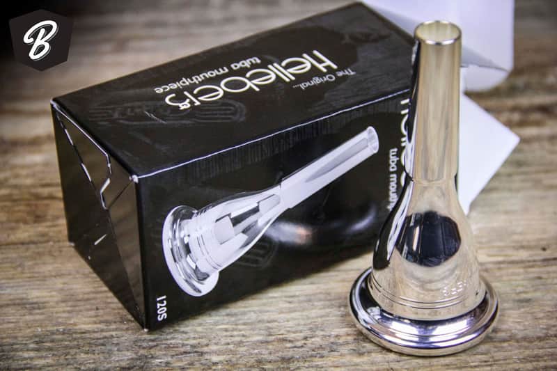 Conn HELLEBERG 120s Tuba Mouthpiece in Silver image 1