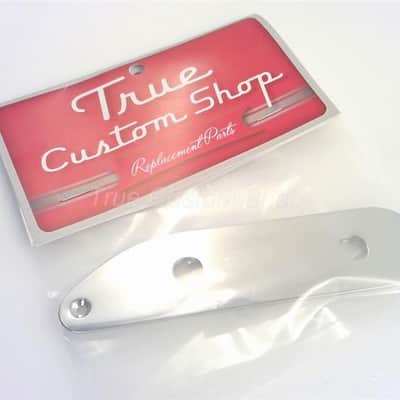 True Custom Shop® Chrome 2-Hole Control Plate for Fender '51 Precision Bass image 3