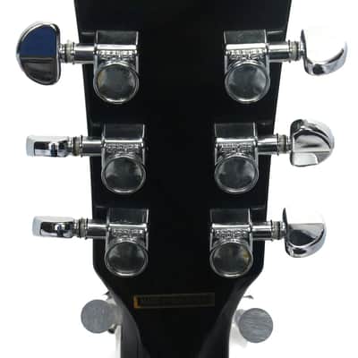 2010 Oscar Schmidt by Washburn Delta King OE-30/BK Hollowbody Electric Guitar - Black Beauty image 7