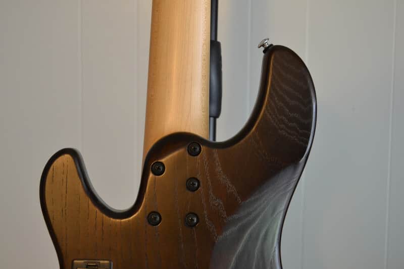 Ibanez ATK 805 5 string bass Premium 2014-2015 Dark Walnut | Reverb