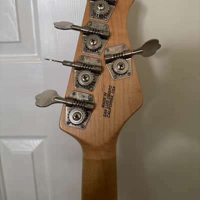 Ernie Ball Music Man Stingray 5 Left Handed 2002 - Transparent Natural Gloss image 8