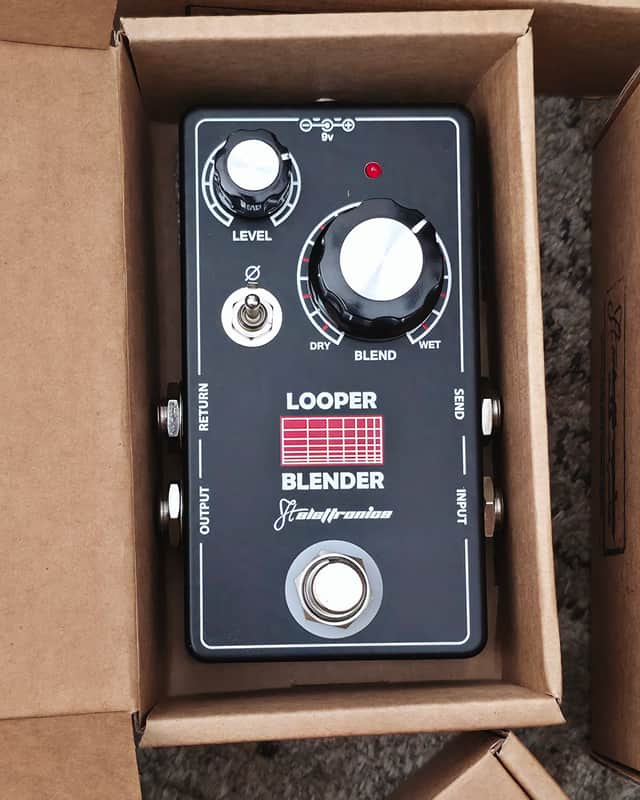 FT Elettronica Looper Blender | Bass Effects Loop & Signal Blend Pedal image 1