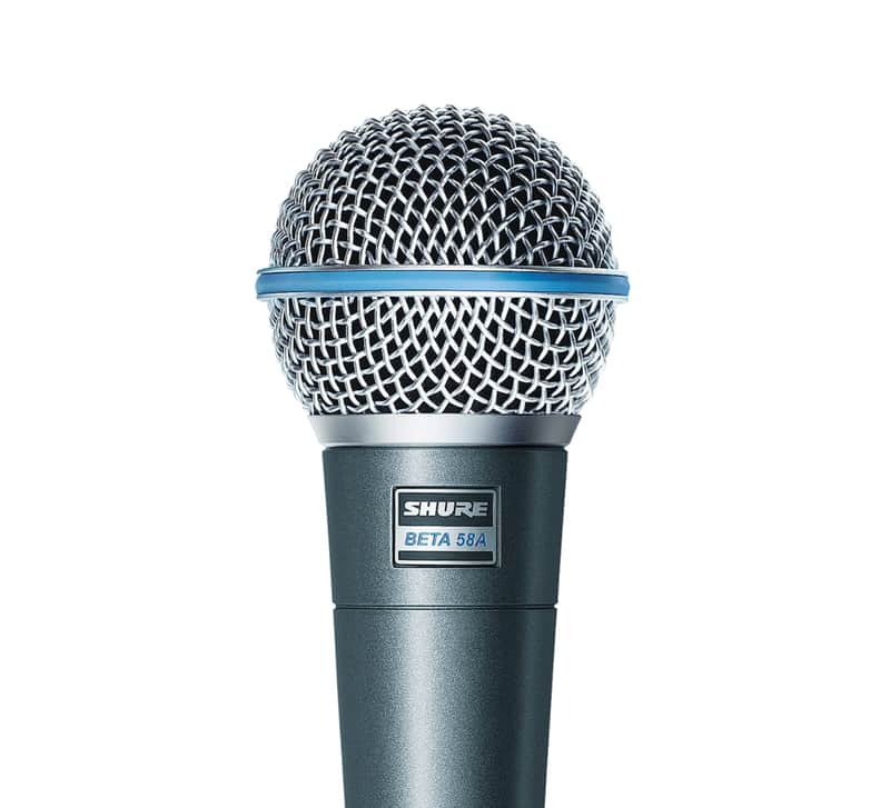 Shure BETA 58A Supercardioid Dynamic Vocal Microphone image 1