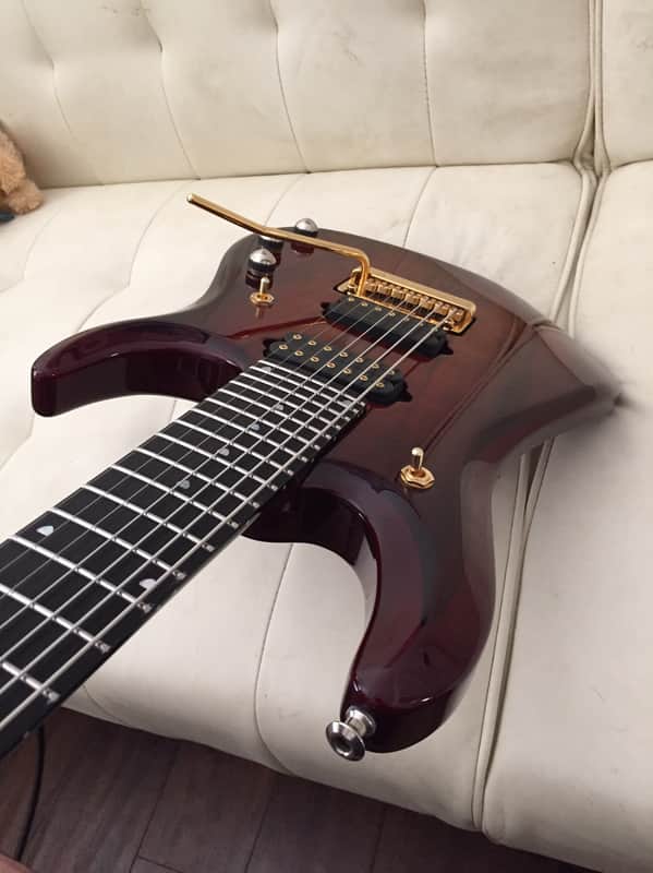 Ernie Ball Music Man JP7 KOA BFR 7 String John Petrucci w/ BFR