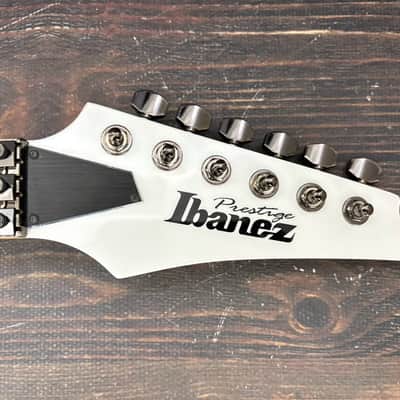 2016 Ibanez Prestige RG2570MZA Neck White Pearl Maple Fingerboard Made in Japan image 12