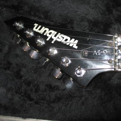 Washburn G-5V 80's Green Crackle image 4
