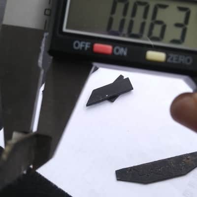 Fender Original Guitar or Bass Neck Shims 1950's image 5