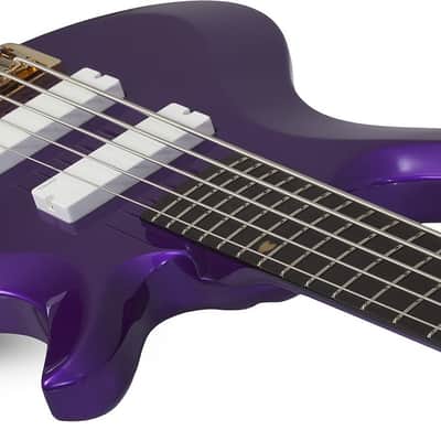 Schecter FreeZesicle Riot-5 - Freeze Purple (2298) image 4