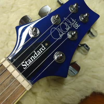 PRS 2019 SE Standard 24 Translucent Blue w/Gator Padded Bag image 10