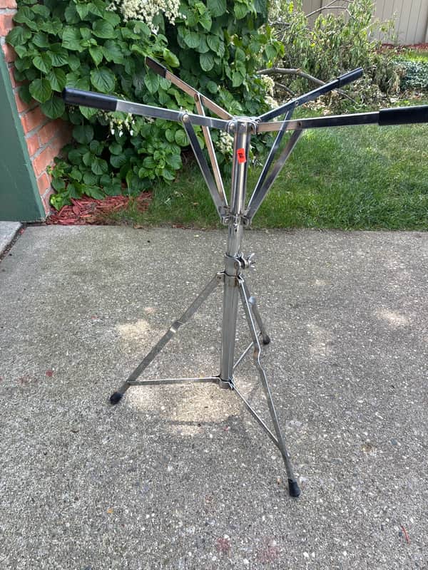 Ludwig Trap Percussion Table Stand 19?? - Chrome image 1