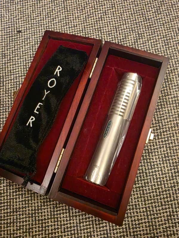 Royer R-121 Ribbon Microphone 1998 - 2021 - Nickel image 1