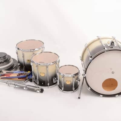 YAMAHA Russ Kunkel 1990/07 Custom Model 4 Piece Drum Kit w/Cases + Extras #24733 image 24