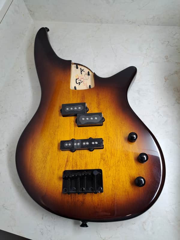 Jackson Spectra JS2 Bass BODY ONLY JS Series - Tobacco Burst- NOS Unused image 1