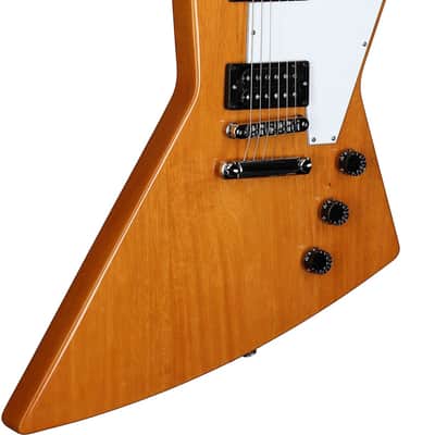 Gibson '70s Explorer Electric Guitar, Antique Natural image 3