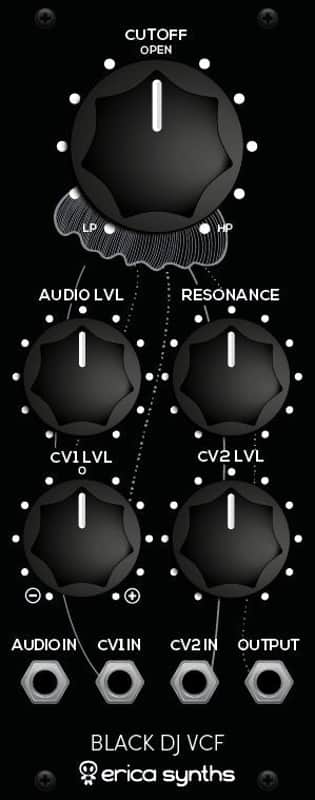 ERICA SYNTHS DJ VCF : BRAND NEW :  [DETROIT MODULAR] image 1