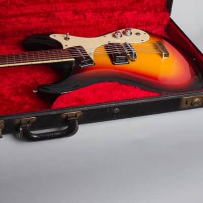 Mosrite  Mark XII 12 String Solid Body Electric Guitar (1967), ser. #T690, original black hard shell case. image 12