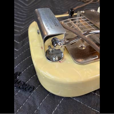 Supro Comet Lapsteel 1950s w/Rowe Stringtone - Pearloid image 11