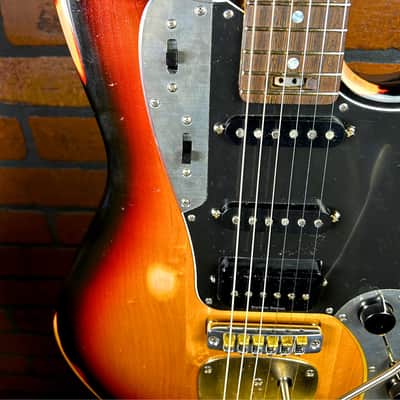 Woodcraft Electric Guitars Bobcat Custom Three tone burst relic with Mastery Tremolo image 4
