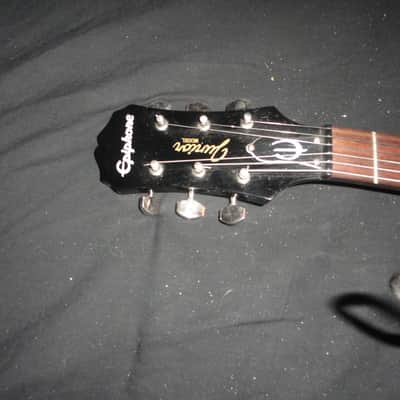 epiphone epiphone les paul jr 2000 - tobacco burst electric guitar image 2