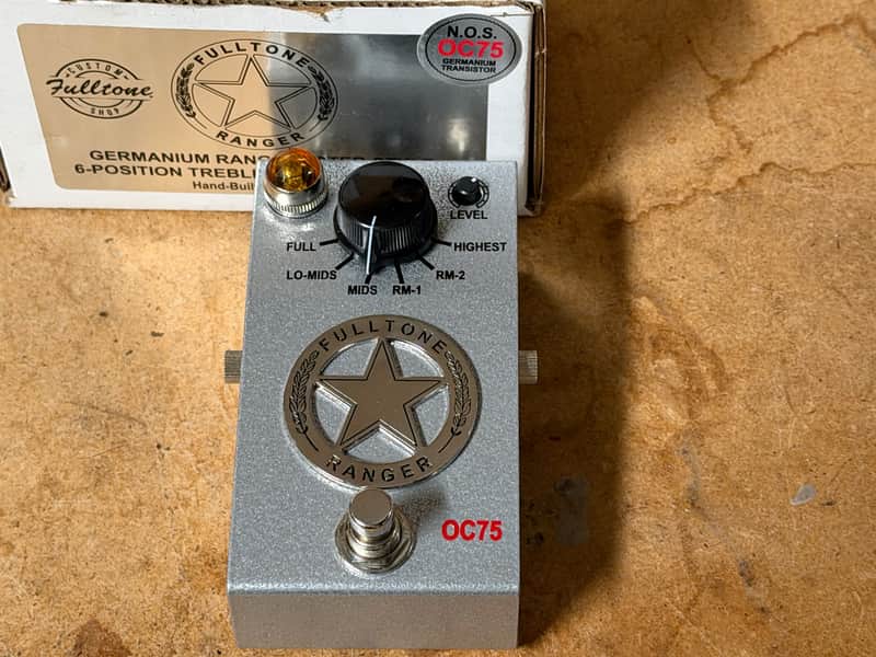 Fulltone Custom Shop Ranger OC75 Limited Edition NOS OC75 Germanium Treble Booster image 1