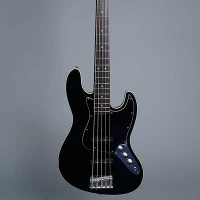 Fender Japan AJB-V Aerodyne Jazz Bass MIJ 2011 - Black image 7