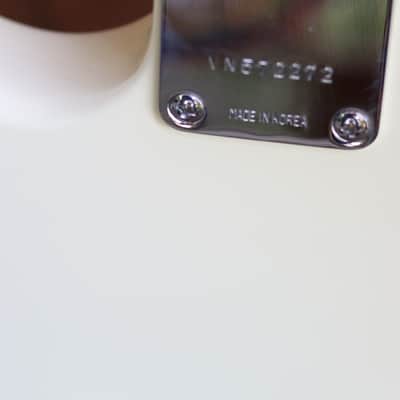 Fender squire strat Korean made - white image 7