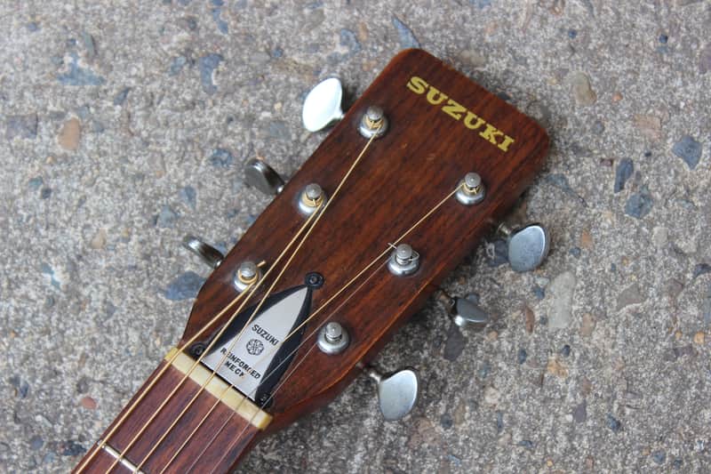 1970's Suzuki F-150 Japan Dreadnought Style Vintage Acoustic
