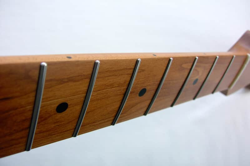 Stratocaster S.S. FRETS/Vintage Style/Rounded/22 Frets/ROASTED fits Warmoth, Fender STRAT image 1