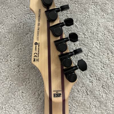 ESP LTD M-1000 Multi-Scale 2020 - Present - See Thru Black Satin image 6