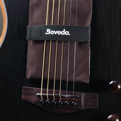Fender Acoustasonic Player Telecaster Electric Guitar - Brushed Black with Structured Gig Bag image 15