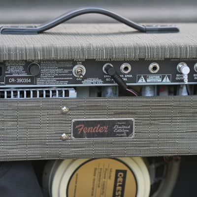 Fender Limited Edition 65 Princeton Reverb, Creamback - Chilewich Charcoal image 4